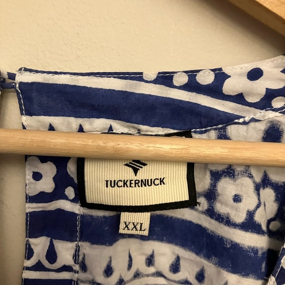 Tuckernuck Blue and White Mod Dress - Picture 9 of 9